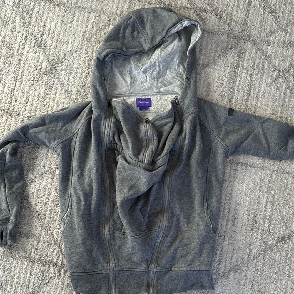 Lululemon Gray Zip-Up Hoodie